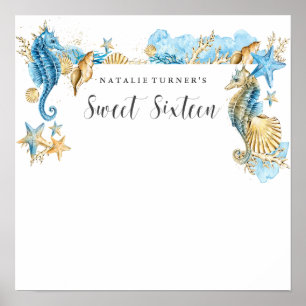 Affiche Sweet 16 Signature Message Board