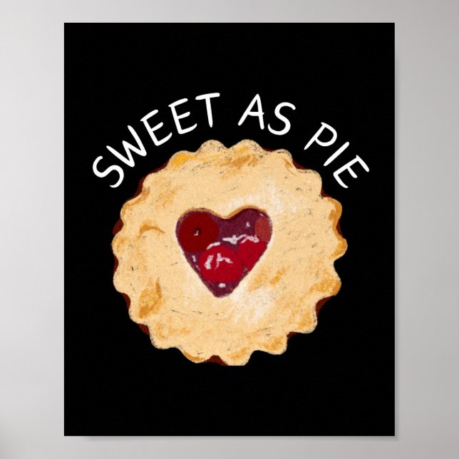 Affiche Sweet as Pie Wall Art (Devant)