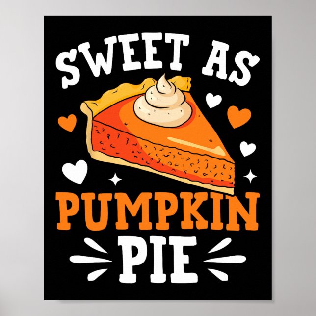 Affiche Sweet As Pumpkin Pie  (Devant)