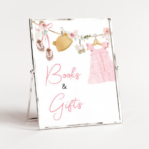 Affiche Sweet Baby Girl Boho Vêtements Livres et cadeaux