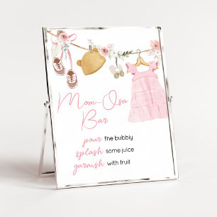 Affiche Sweet Baby Girl Boho Vêtements Maman-Osa Bar