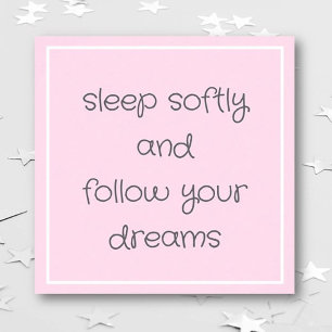 Affiche Sweet Bedtime Words mur art