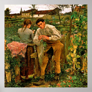 Affiche Sweet Couple garçon et fille