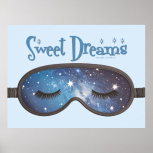 Affiche Sweet Dreams Masque Visage