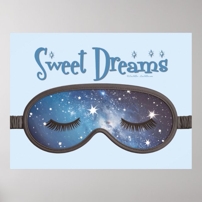 Affiche Sweet Dreams Masque Visage (Devant)