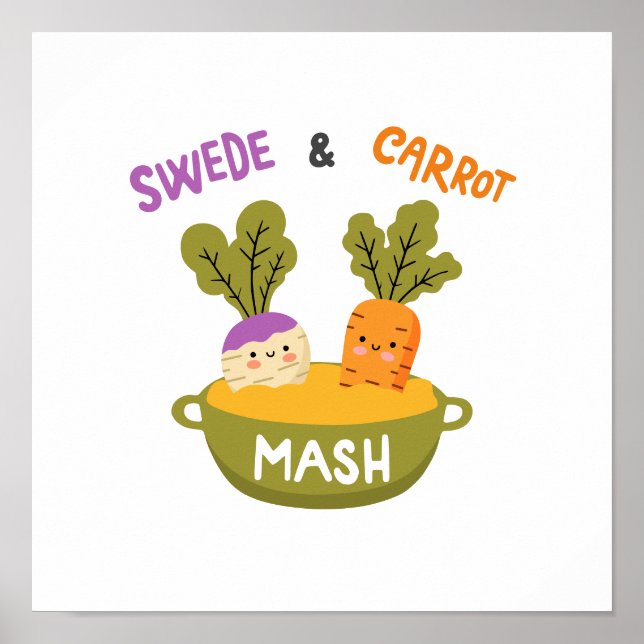 Affiche Sweet et Carrot mash (Devant)