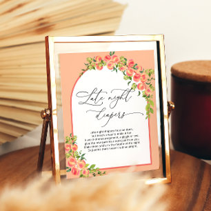 Affiche Sweet Little Peach Late Night Diapers Jeu