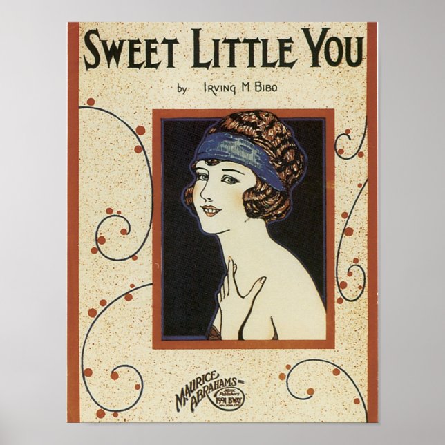 Affiche Sweet Little You Songbook Cover (Devant)