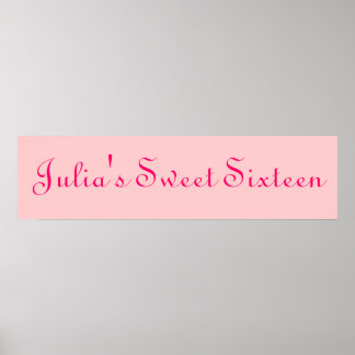 Affiche Sweet sixteen