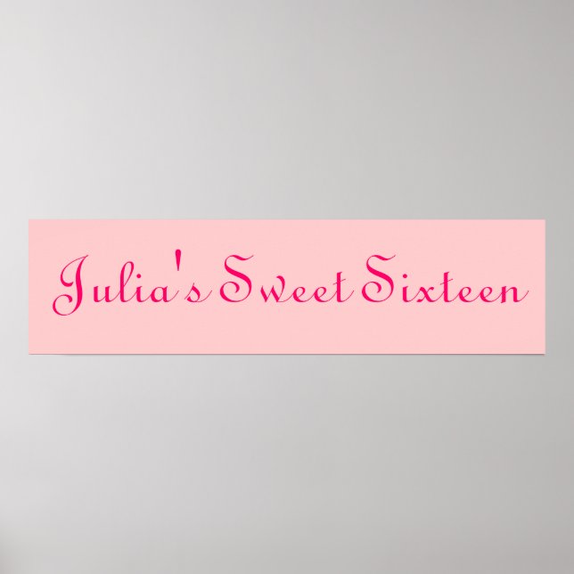 Affiche Sweet sixteen (Devant)