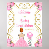 Sweet sixteen Red Hair Princesse Rose Bienvenue