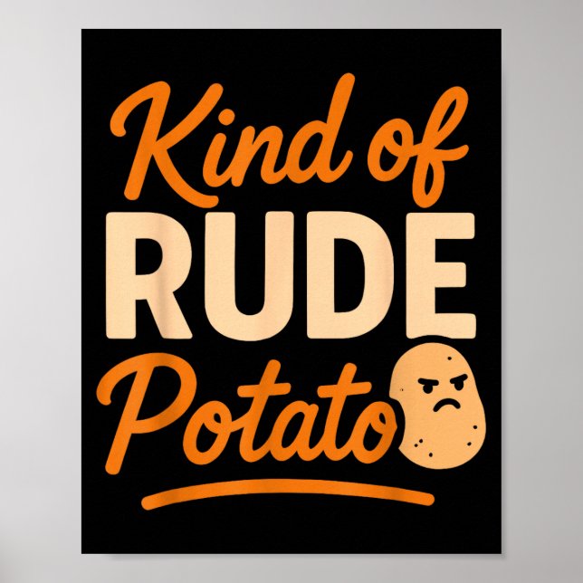 Affiche Sweet Tato And Kind Of Rude Tato  (Devant)