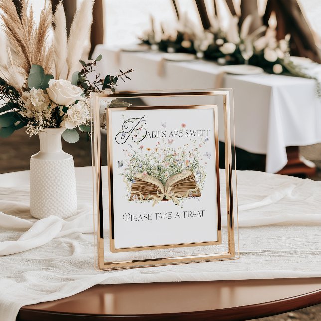 Affiche Sweet Treat Nouveau chapitre thème du livre Fleur  (Créateur téléchargé)