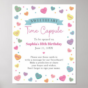 Affiche Sweetheart Candy Conseil Temps Capsule Signal