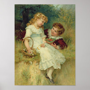 Affiche Sweethearts, tiré de la Pears Annual, 1905