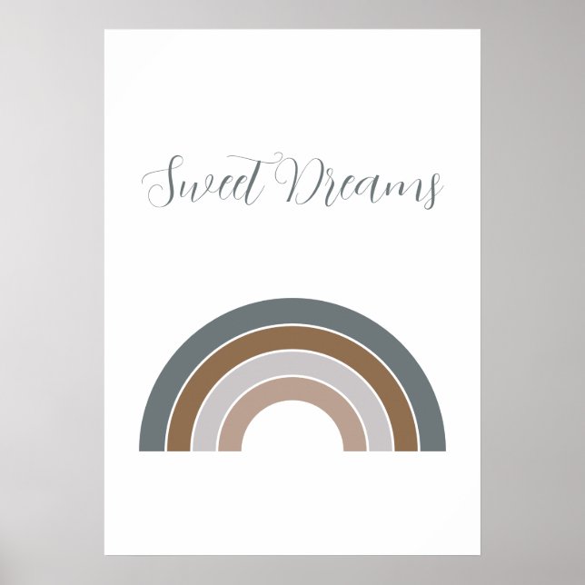 Affiche Sweets Dreams Rainbow Rosewood et Lavender (Devant)