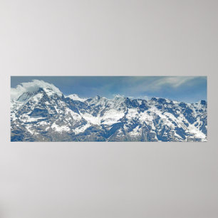 Affiche Swiss Alps