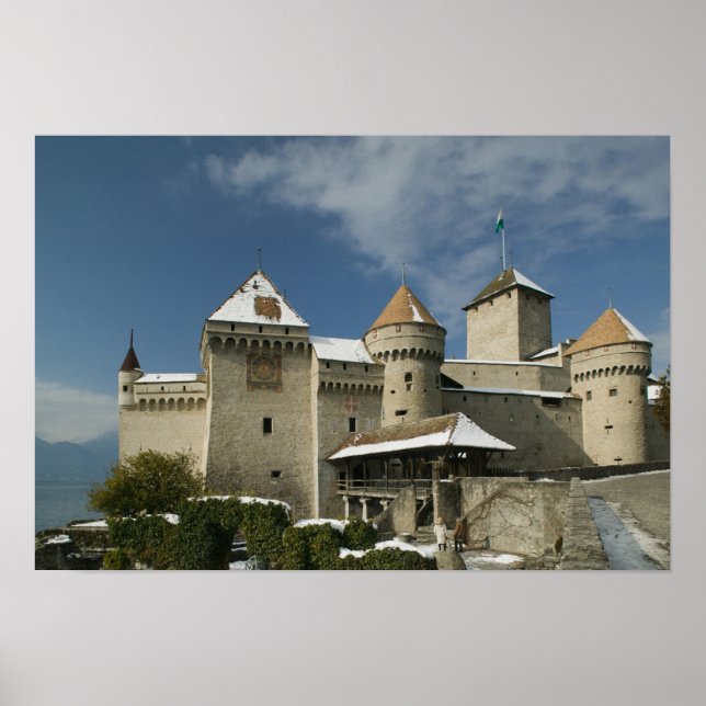 Affiche SWITZERLAND, Vaud), Swiss Riviera, MONTREUX: (Devant)