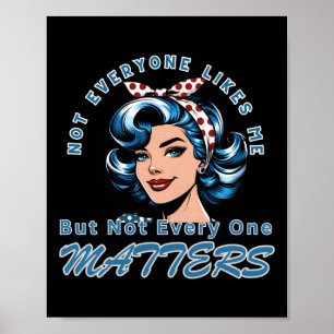 Affiche Sy Pas Tout Le Monde Aime Moi Design Sticker