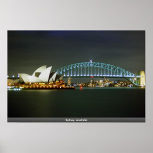 Affiche Sydney, Australie