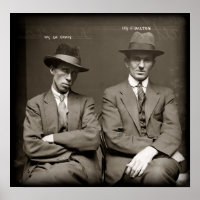 SYDNEY GANGSTER MUGSHOT c. 1920