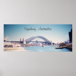 Affiche Sydney Harbour Bridge, Australie