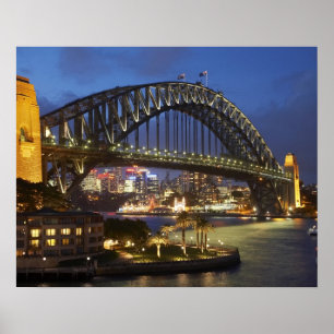 Affiche Sydney Harbour Bridge et Park Hyatt Sydney Hotel