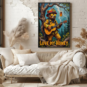 Affiche Sylvan Strums : Bear's Honeyed Refrain