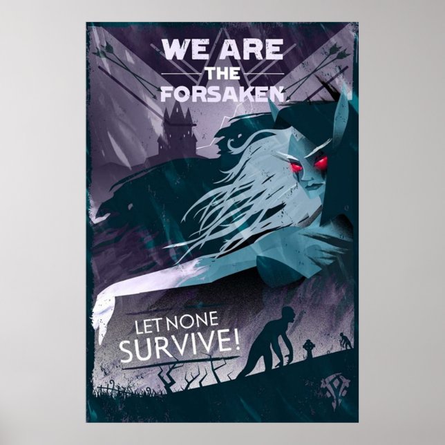 Affiche Sylvanas Windrunner (Devant)