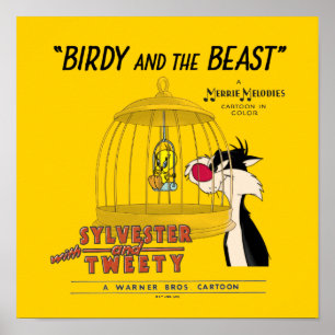 Affiche SYLVESTER™ & TWEEY™   Birdy et la bête