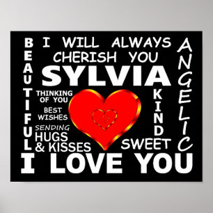 Affiche Sylvia I Love You