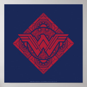 Affiche Symbole amazonien Wonder Woman