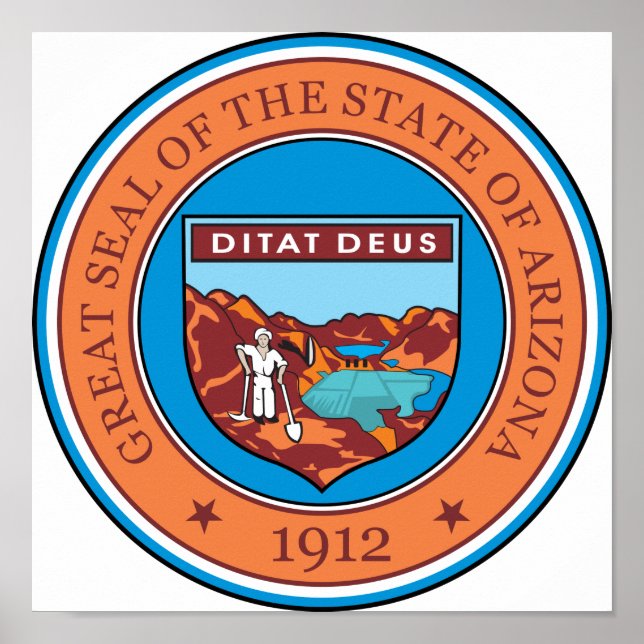 Affiche Symbole Arizona (Devant)