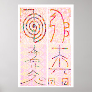 Affiche SYMBOLE ART 2014 - Reiki Master Practice