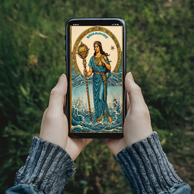 Affiche Symbole astrologique d'Aquarius (Créateur téléchargé)