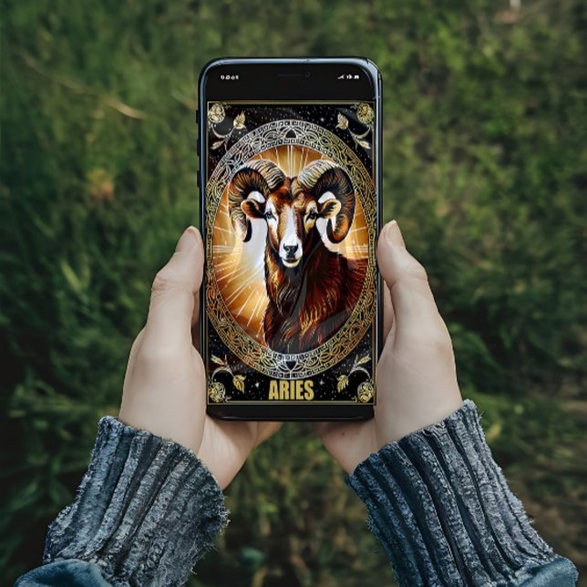 Affiche Symbole astrologique d'Aries (Créateur téléchargé)