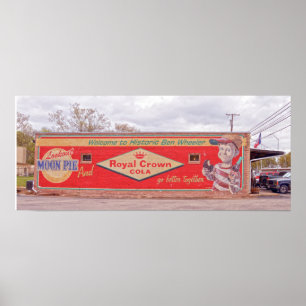 Affiche Symbole Ben Wheeler historique 24x10