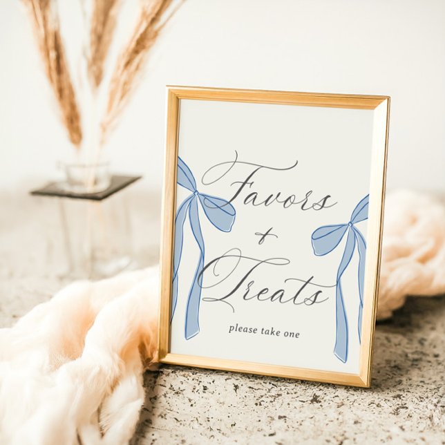 Affiche Symbole Bonjour Bébé Blue Paris Faveurs & Traiteme (Créateur téléchargé)