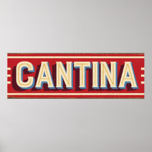 Affiche Symbole Cantina