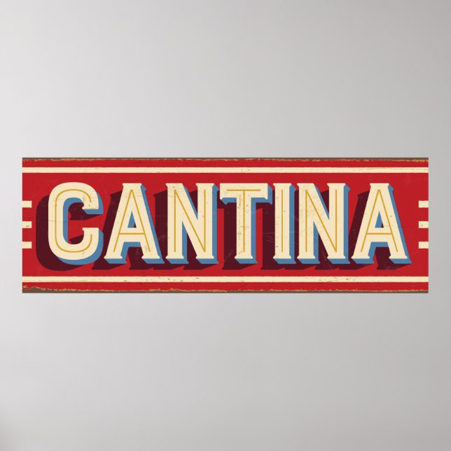 Affiche Symbole Cantina (Devant)