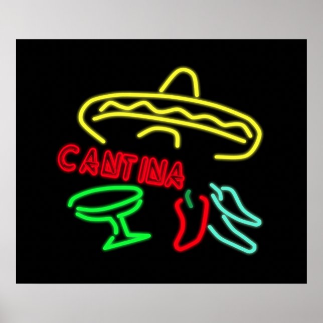 Affiche SYMBOLE CANtina NON (Devant)