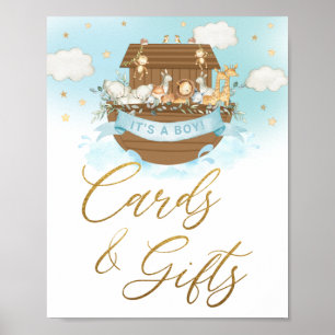 Affiche Symbole Chic Noah's Ark Boy Cards and Gifts Tablet