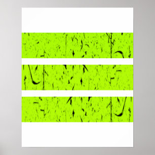 Affiche Symbole cool 3 lignes   Uniformité et harmonie col