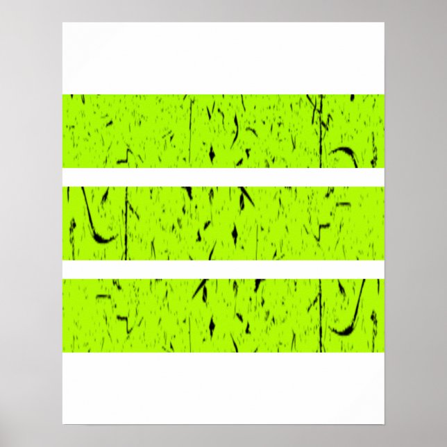 Affiche Symbole cool 3 lignes | Uniformité et harmonie col (Devant)