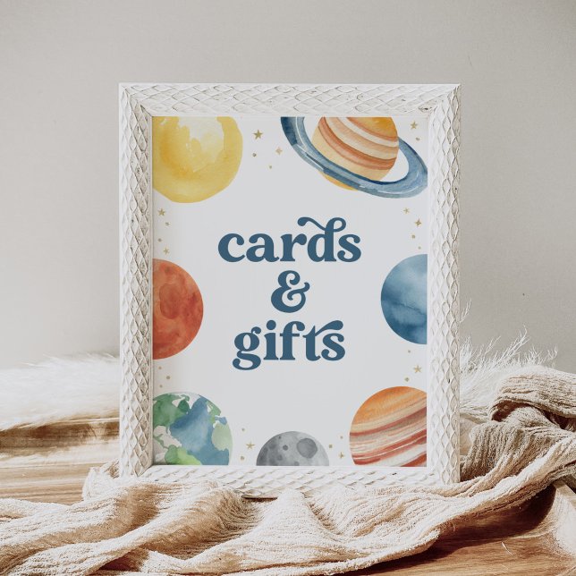 Affiche Symbole d'anniversaire de l'espace extra-atmosphér (Créateur téléchargé)