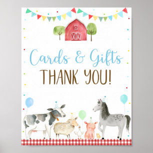 Affiche Symbole d'anniversaire des cartes et cadeaux de fe