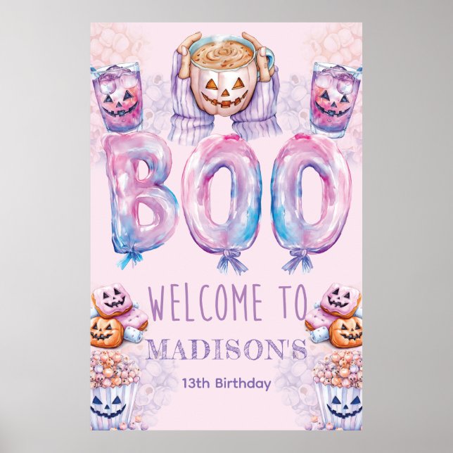 Affiche Symbole d'aube du film d'horreur personnalisé (Devant)