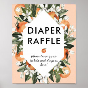Affiche SYMBOLE DE DISQUETTE DU Baby shower DE LA PETITE C