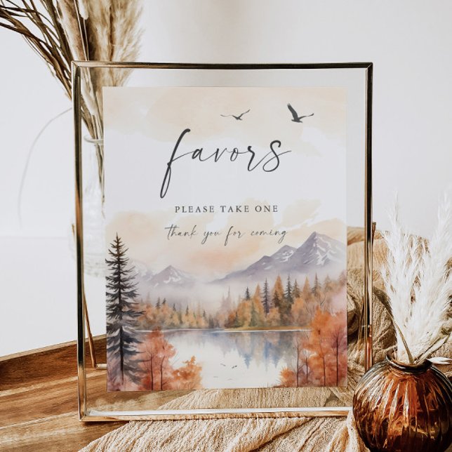 Affiche SYMBOLE DE FÊTE Baby shower rustique Mariage (Créateur téléchargé)