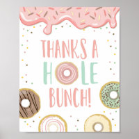 Symbole de fête d'anniversaire d'une fille Donut B